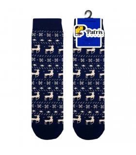 ساقدار ژاکارد گوزن سرمه ای