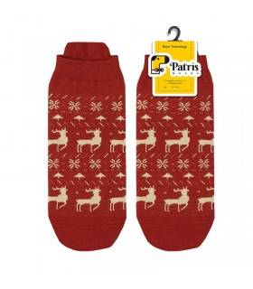 مچی ژاکارد گوزن زرشکی