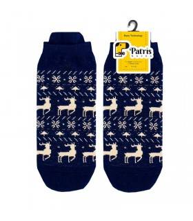 مچی ژاکارد گوزن سرمه ای