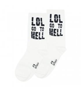 ساقدار کشدار طرح LOL go to سفید