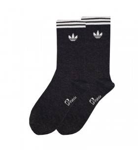 ساقدار کشدار آدیداس سه خط طوسی زغالی